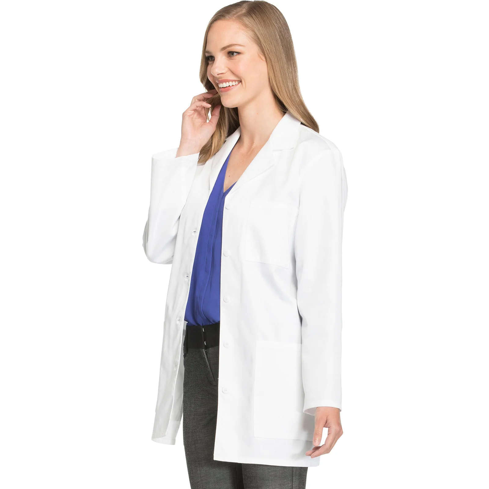 Cherokee Women's Lab Coat - Length 32" Twill Weave - Image 3