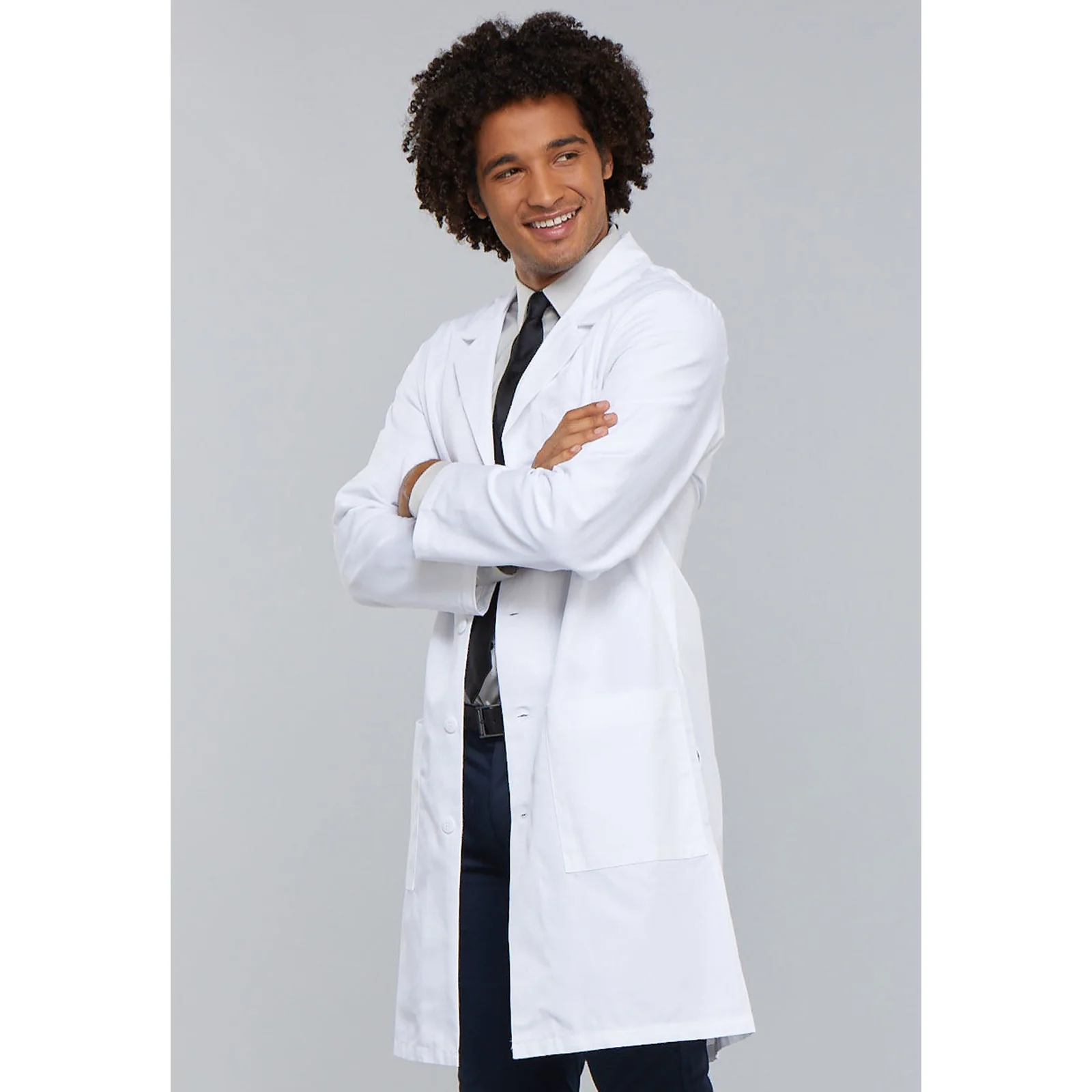 Cherokee Unisex Lab Coat - Length: 40" Twill Weave - Image 4