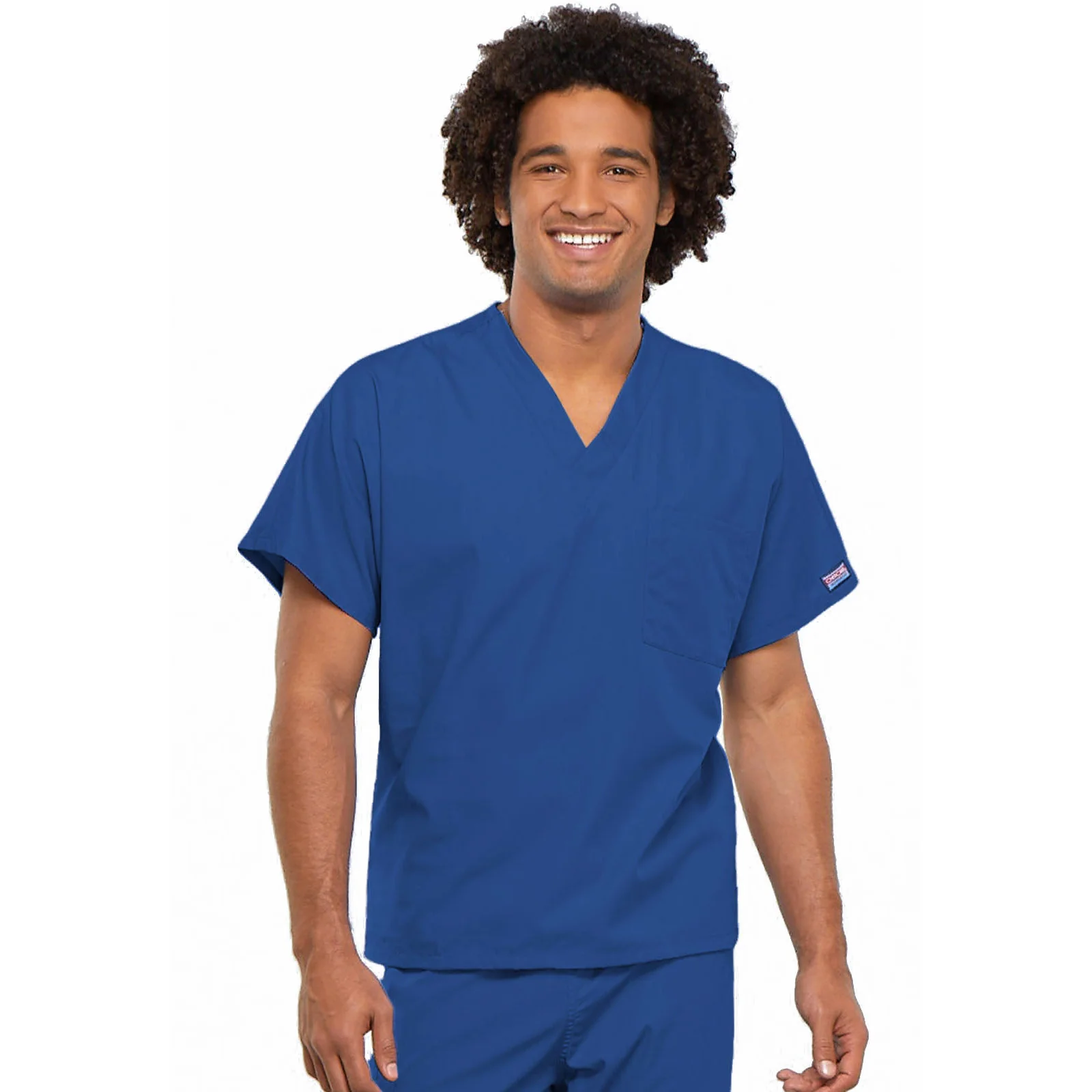 Cherokee WorkWear Unisex Tunic Scrub Top - Image 13