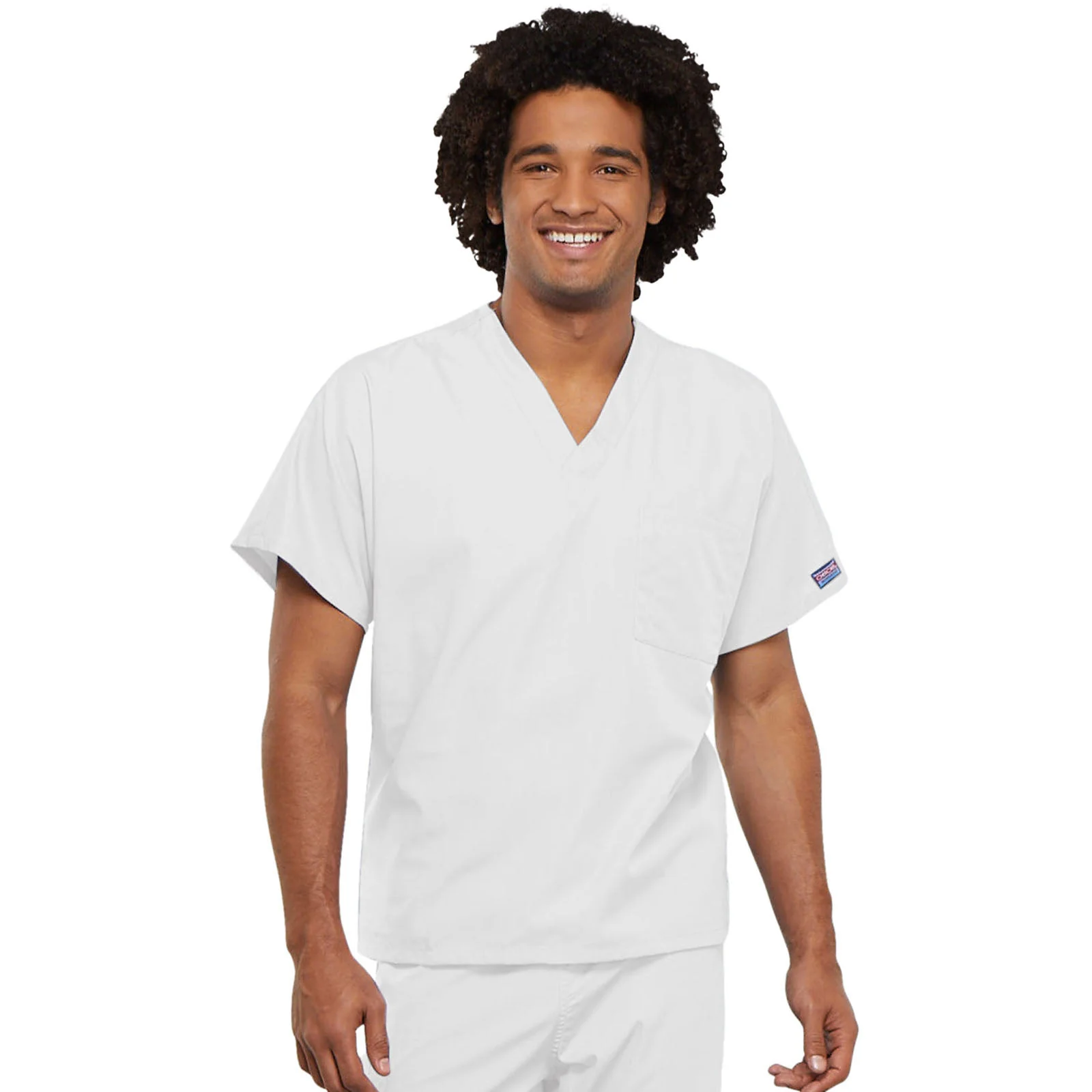 Cherokee WorkWear Unisex Tunic Scrub Top - Image 16