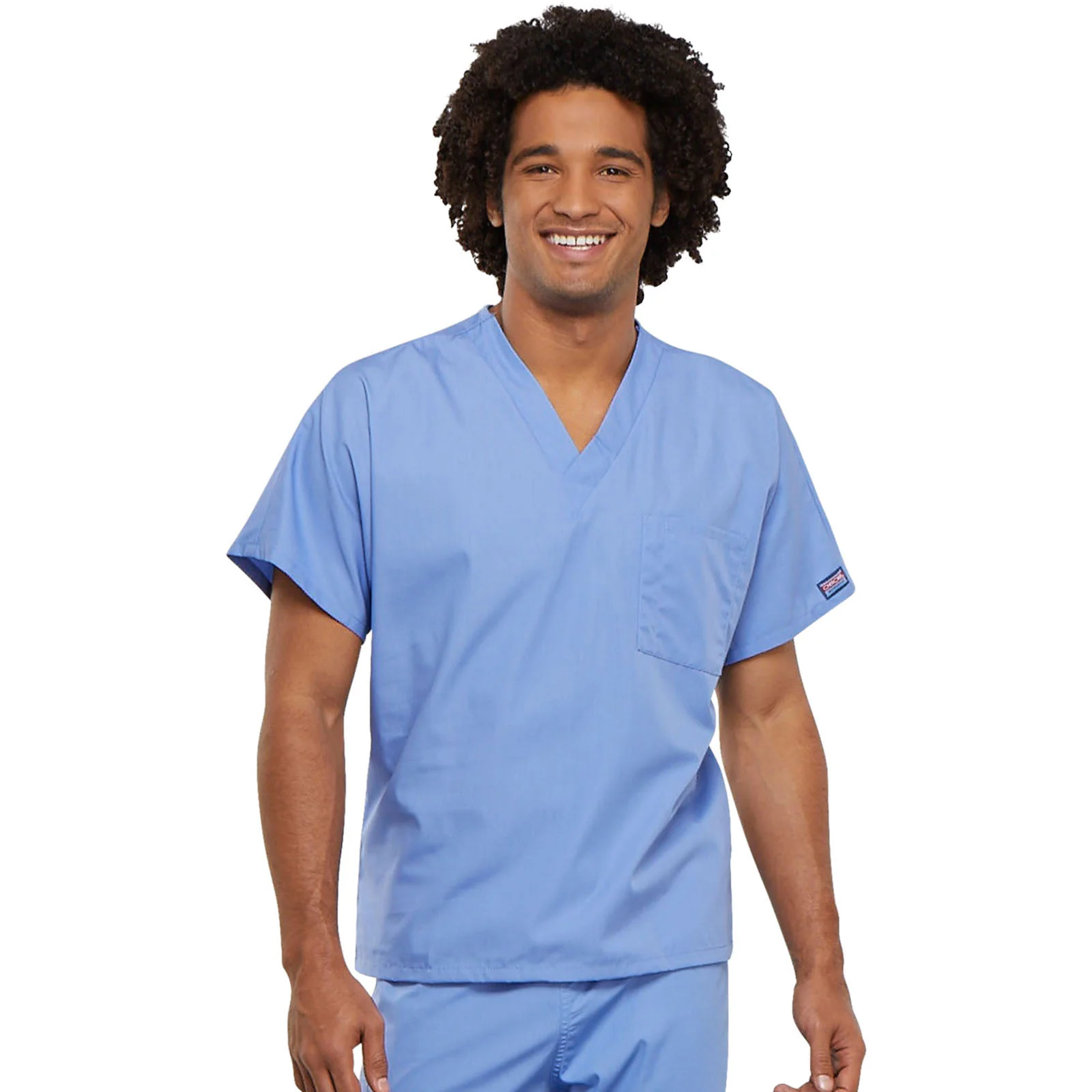 Cherokee WorkWear Unisex Tunic Scrub Top - Image 18