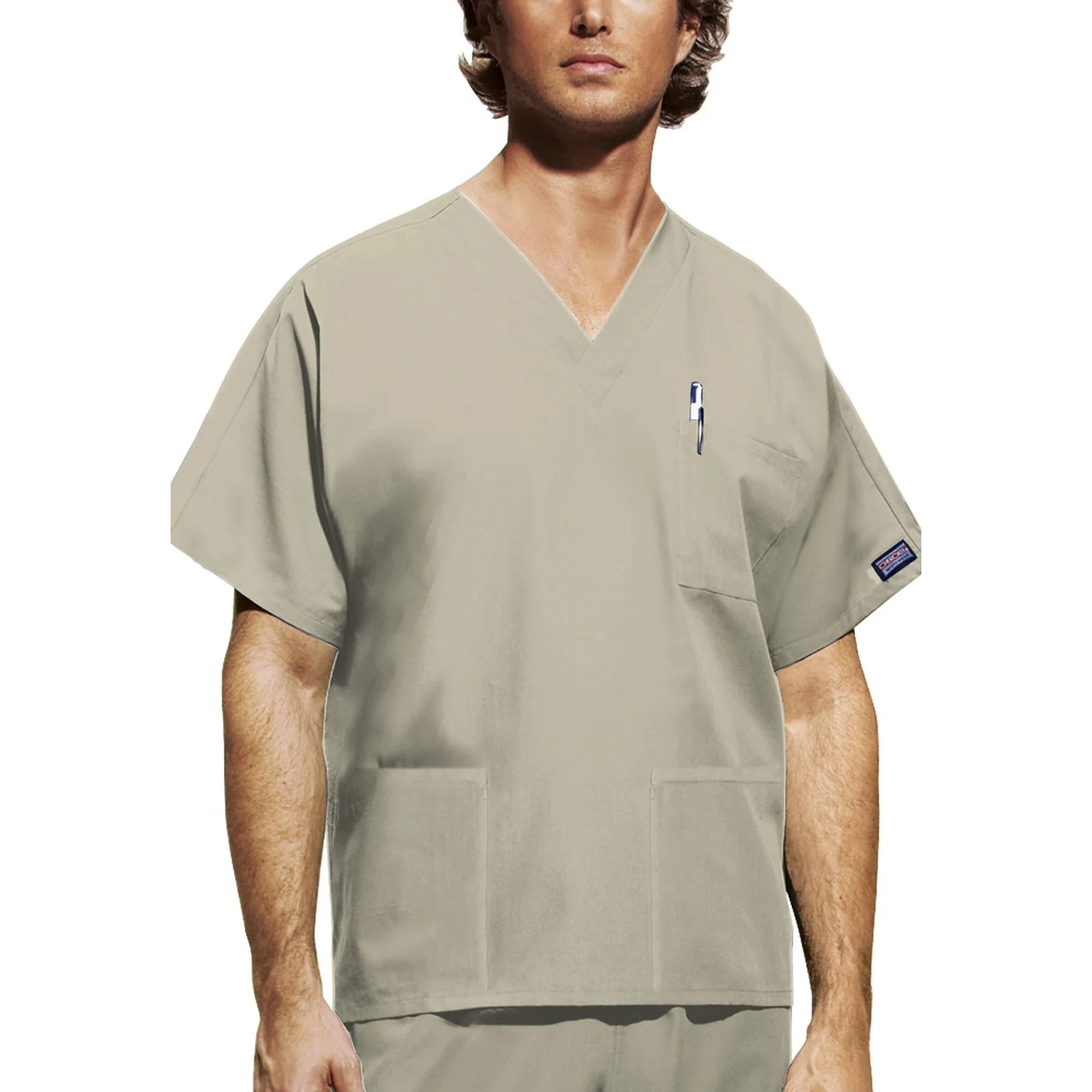 Cherokee WorkWear Unisex V-Neck Scrub Top - Image 13