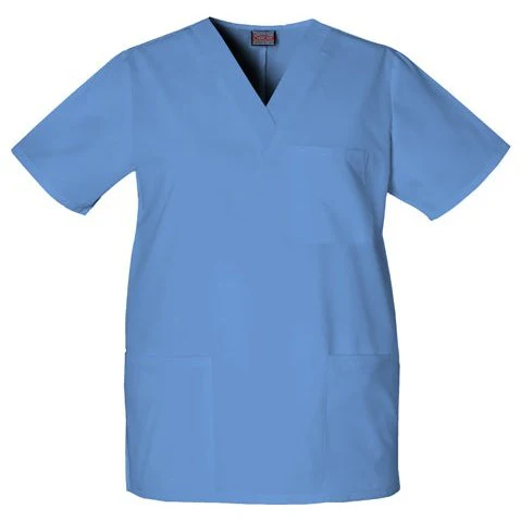 Cherokee WorkWear Unisex V-Neck Scrub Top - Image 3