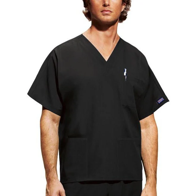 Cherokee WorkWear Unisex V-Neck Scrub Top - Image 4
