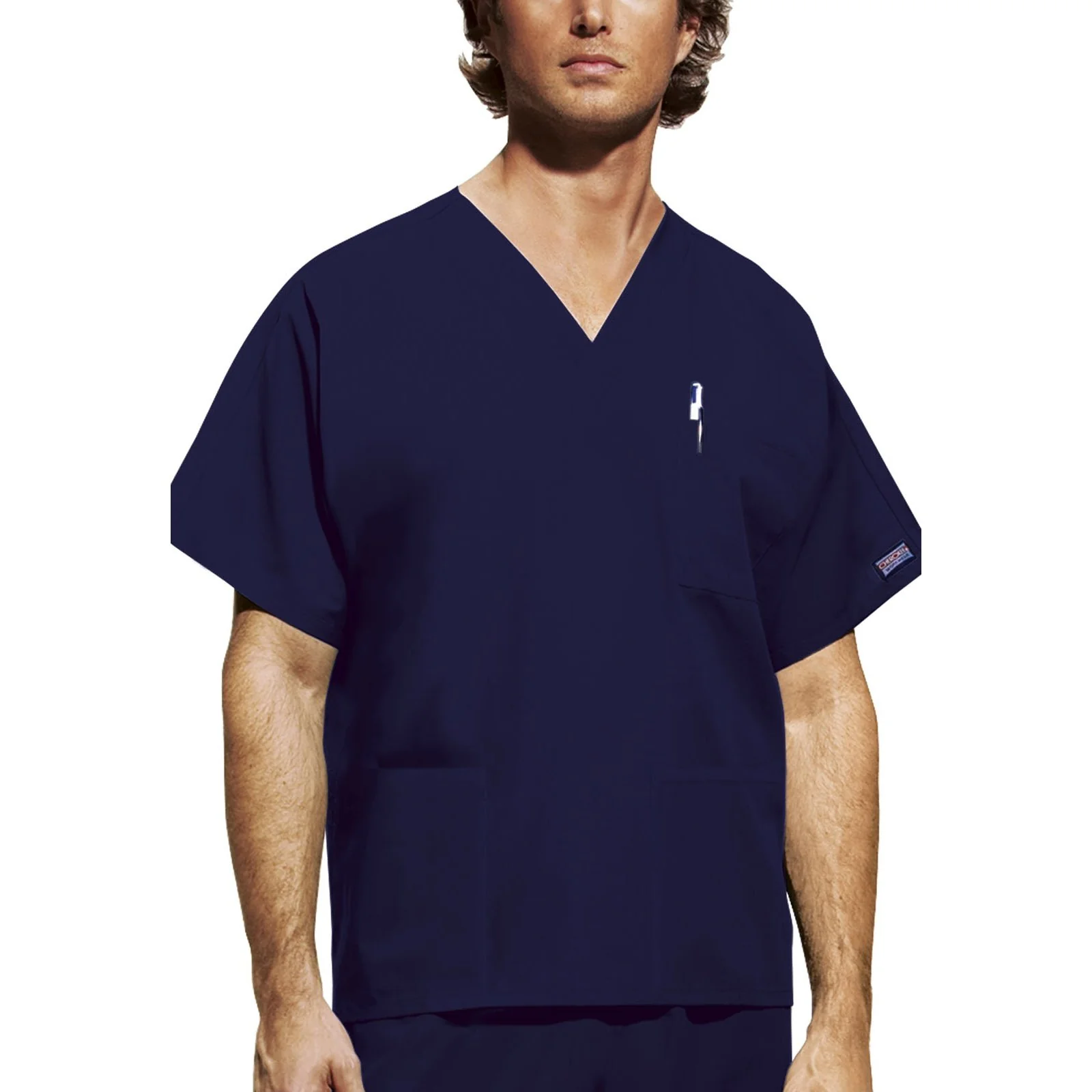 Cherokee WorkWear Unisex V-Neck Scrub Top - Image 5