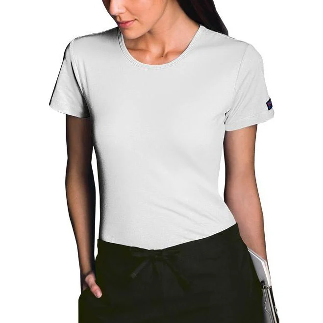Cherokee WorkWear Women's Round Neck Short Sleeve Tee - Image 92