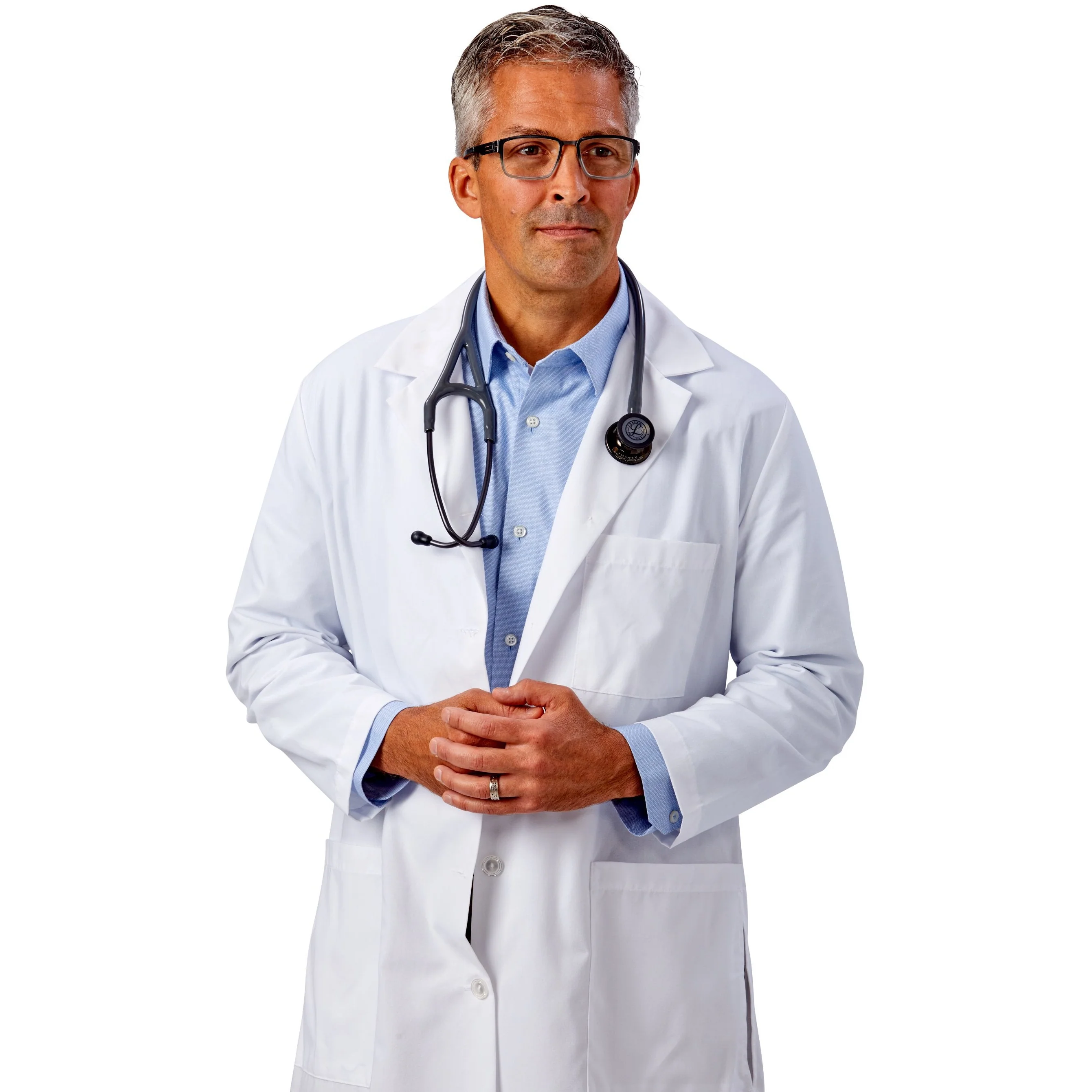 Littmann Cardiology IV Diagnostic Stethoscope: Polished Smoke & Gray - Smoke Stem 6238 - Image 8