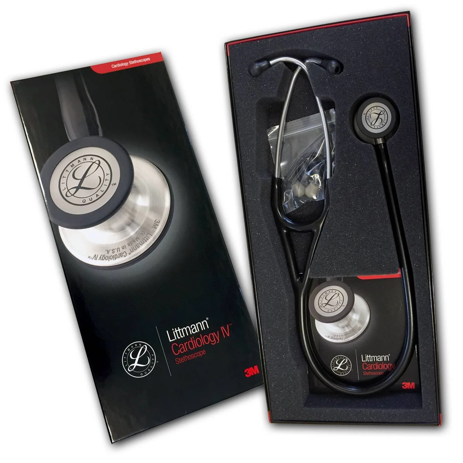 Littmann Cardiology IV Diagnostic Stethoscope 22": Black 6151 - Image 9