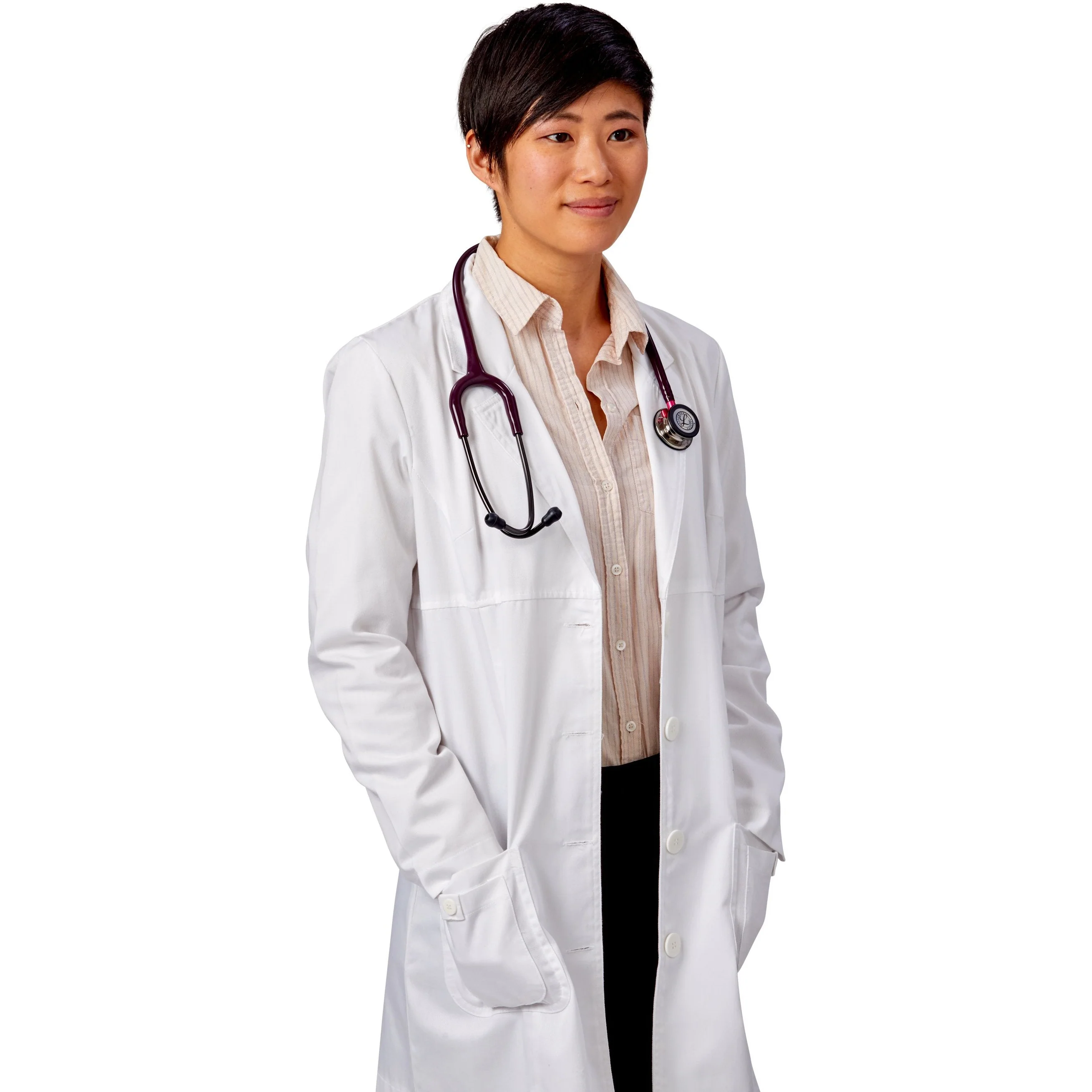 Littmann Classic III Monitoring Stethoscope: Mirror & Plum - Pink Stem 5960 - Image 9