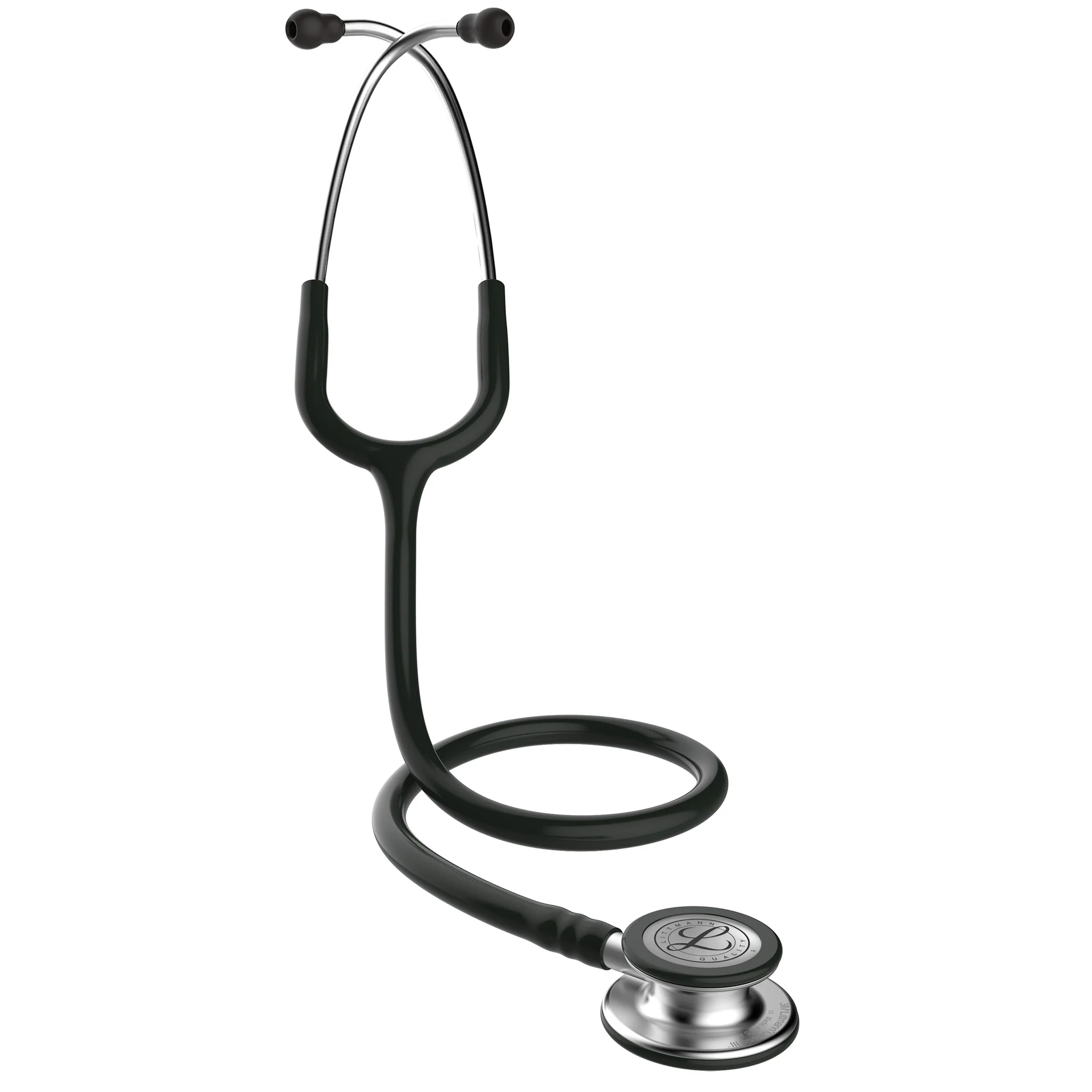 Littmann Classic III Monitoring Stethoscope: Black 5620 - Image 3