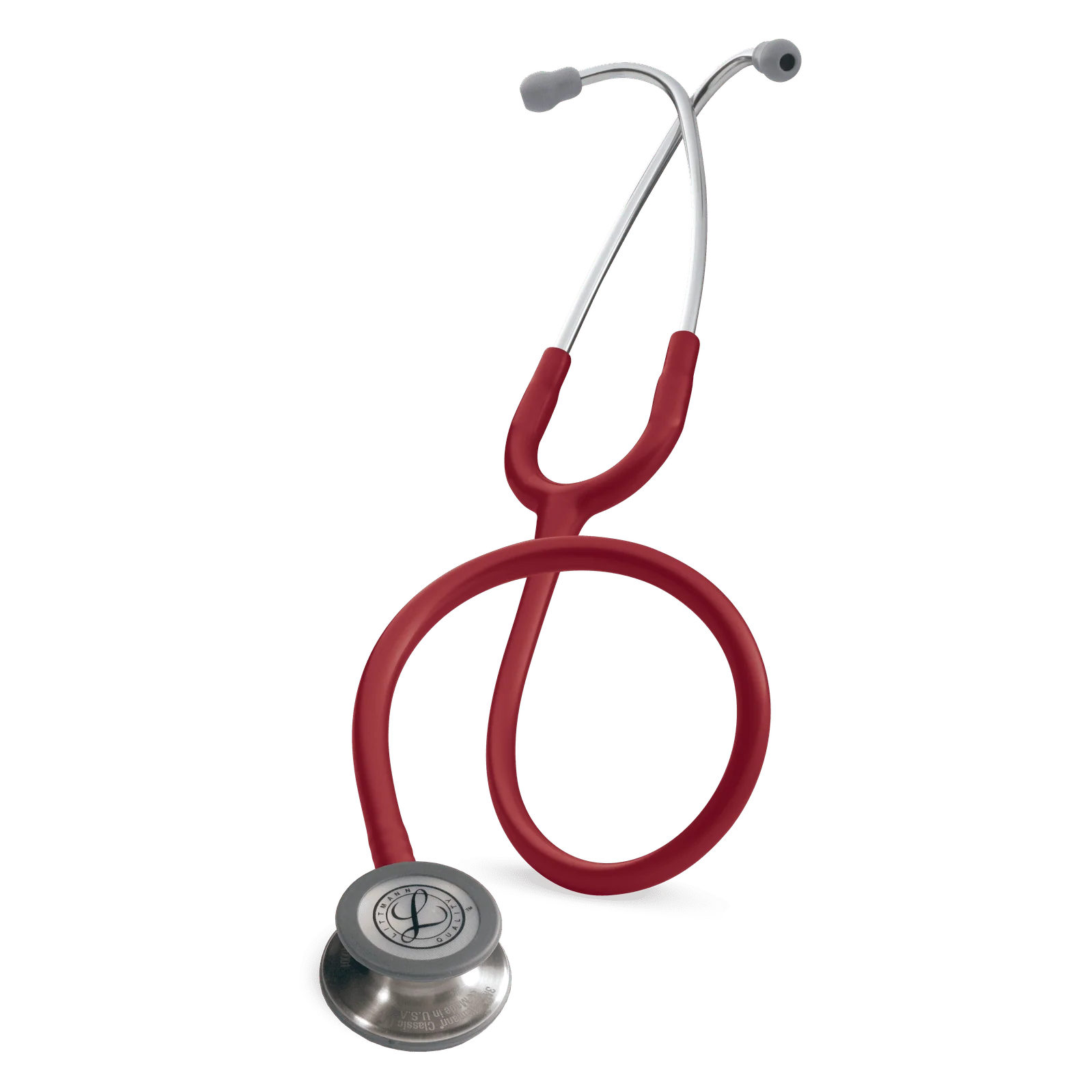 Littmann Classic III Monitoring Stethoscope: Burgundy 5627 - Image 3