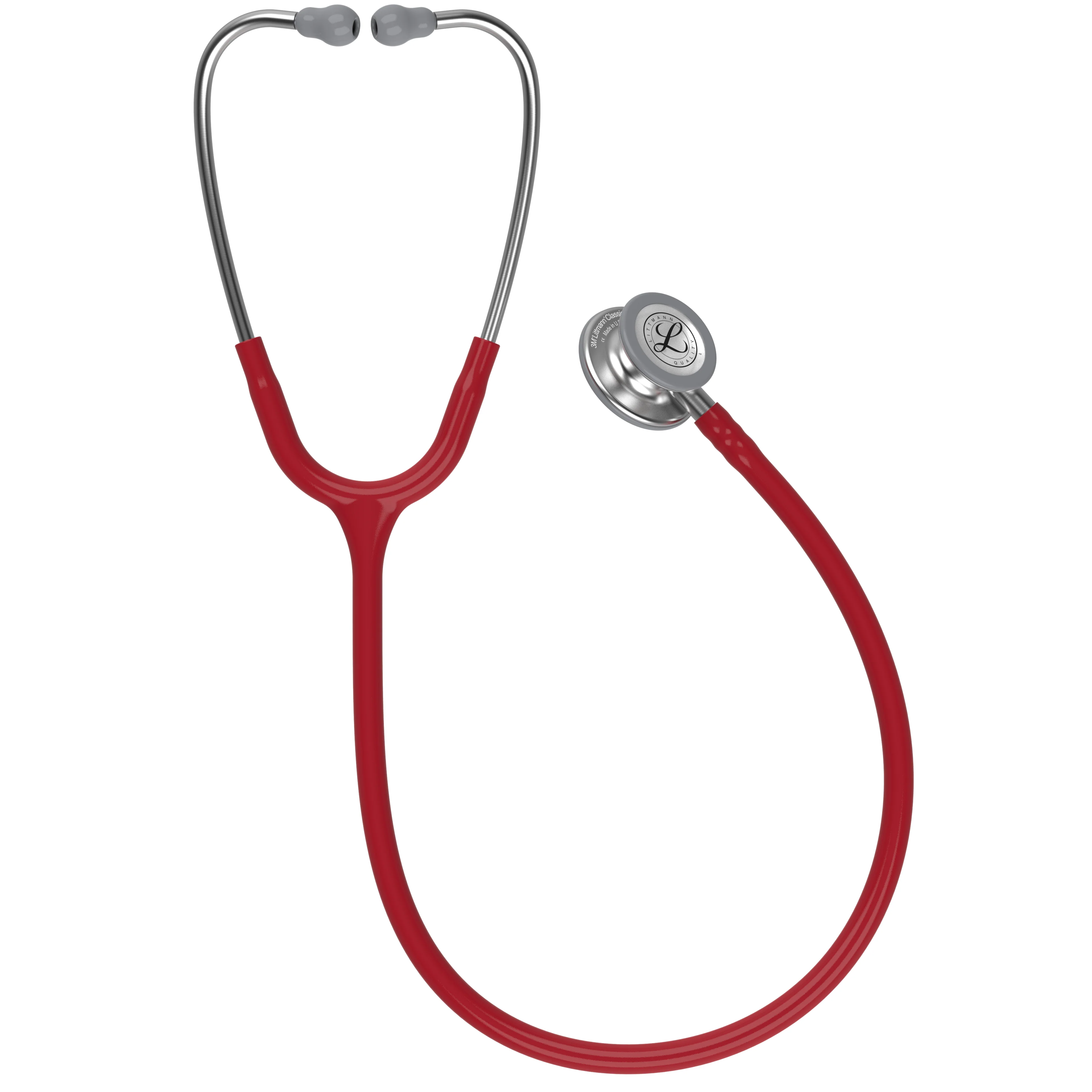 Littmann Classic III Monitoring Stethoscope: Burgundy 5627 - Image 4