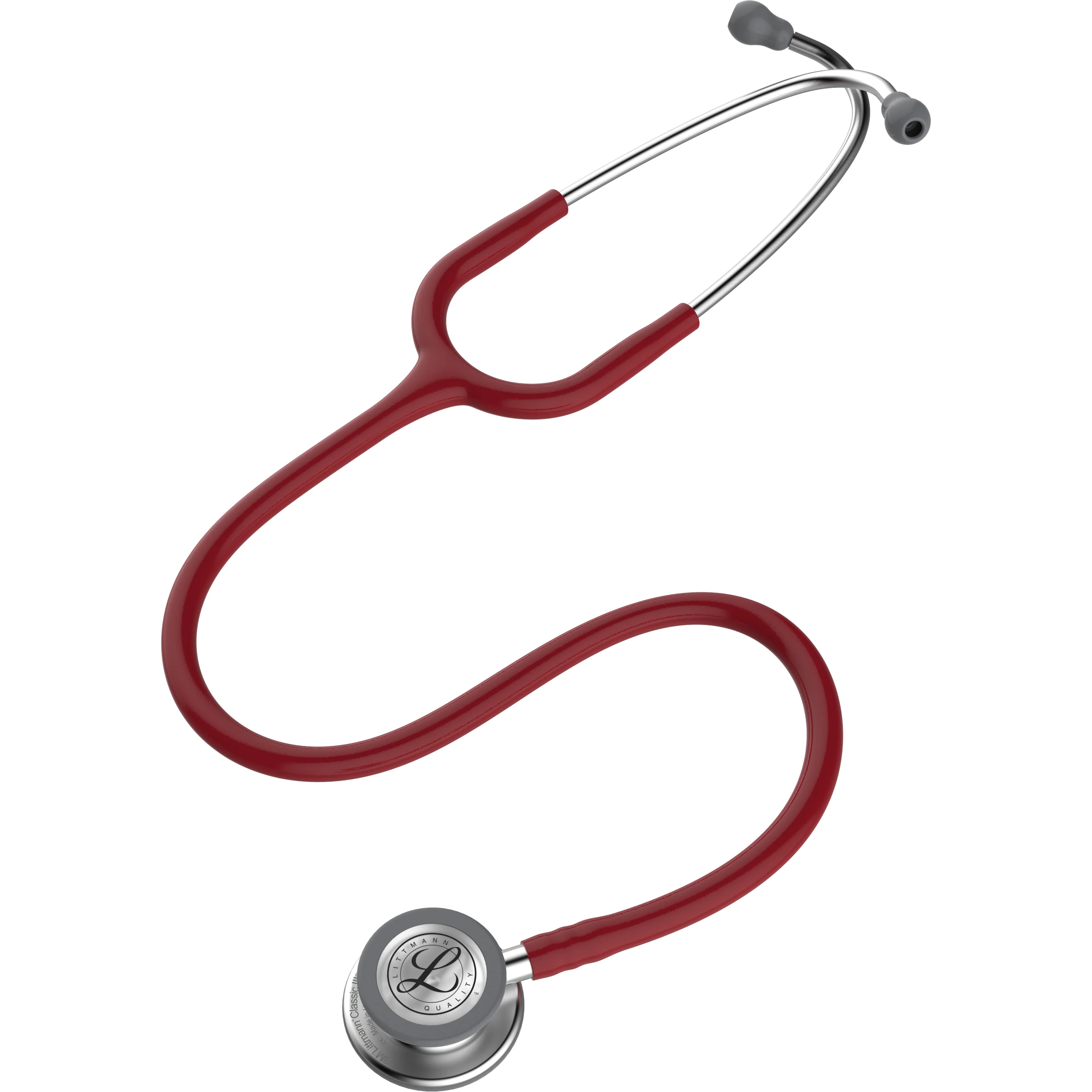Littmann Classic III Monitoring Stethoscope: Burgundy 5627 - Image 5