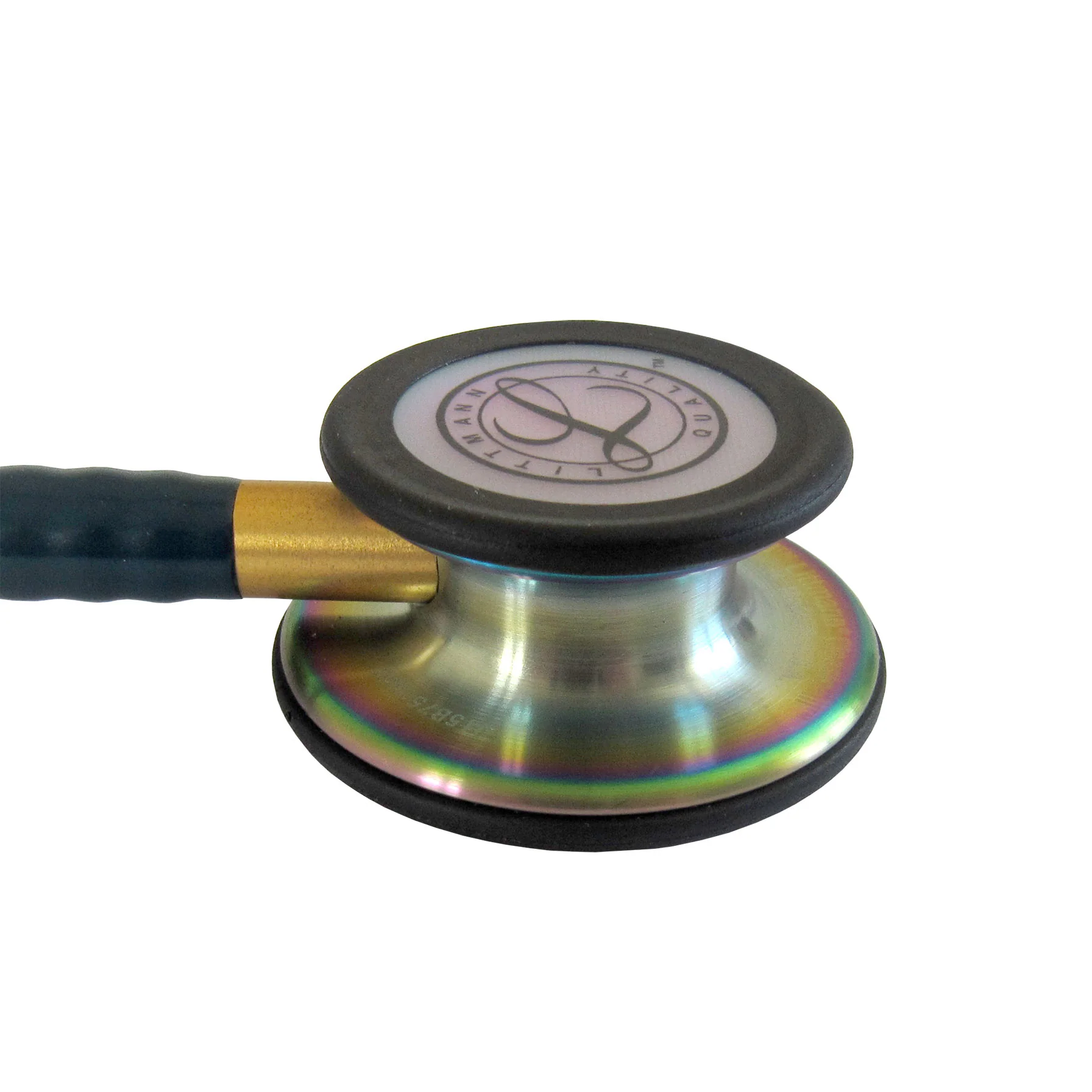 Littmann Classic III Monitoring Stethoscope: Caribbean Blue Rainbow 5807 - Image 11