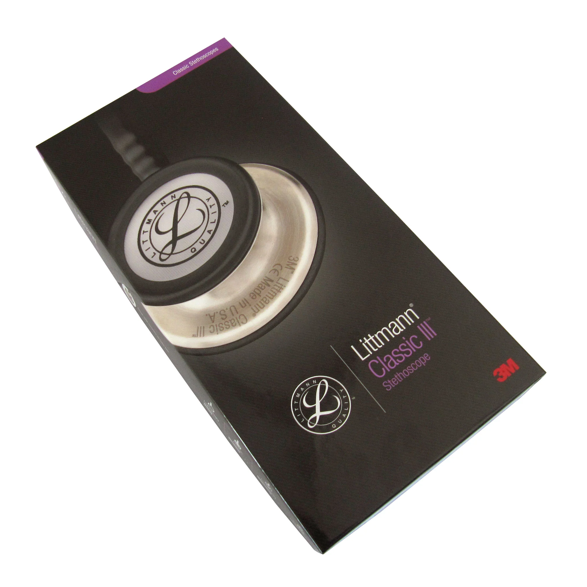 Littmann Classic III Monitoring Stethoscope: Caribbean Blue Rainbow 5807 - Image 13