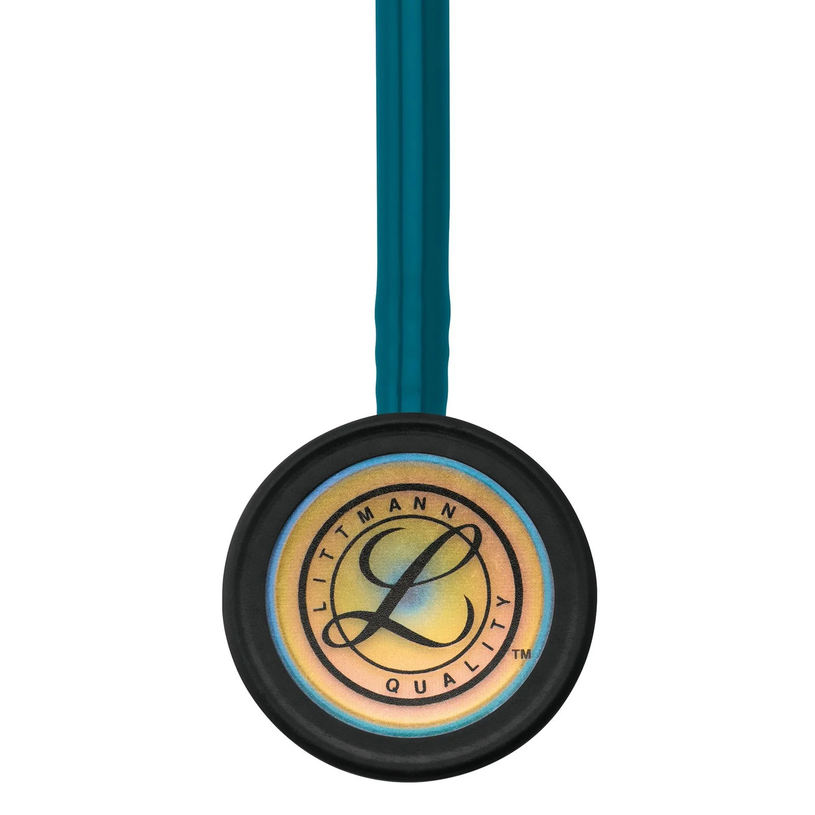 Littmann Classic III Monitoring Stethoscope: Caribbean Blue Rainbow 5807 - Image 6