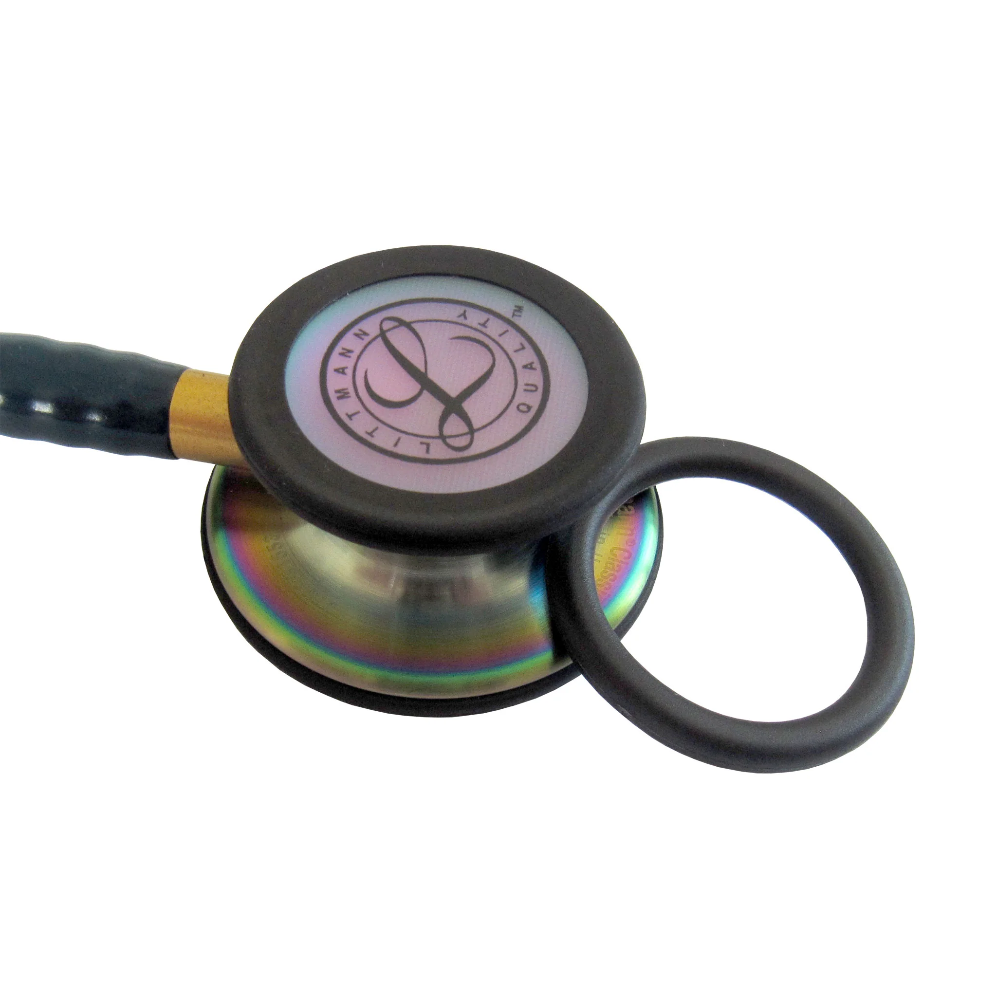 Littmann Classic III Monitoring Stethoscope: Caribbean Blue Rainbow 5807 - Image 9