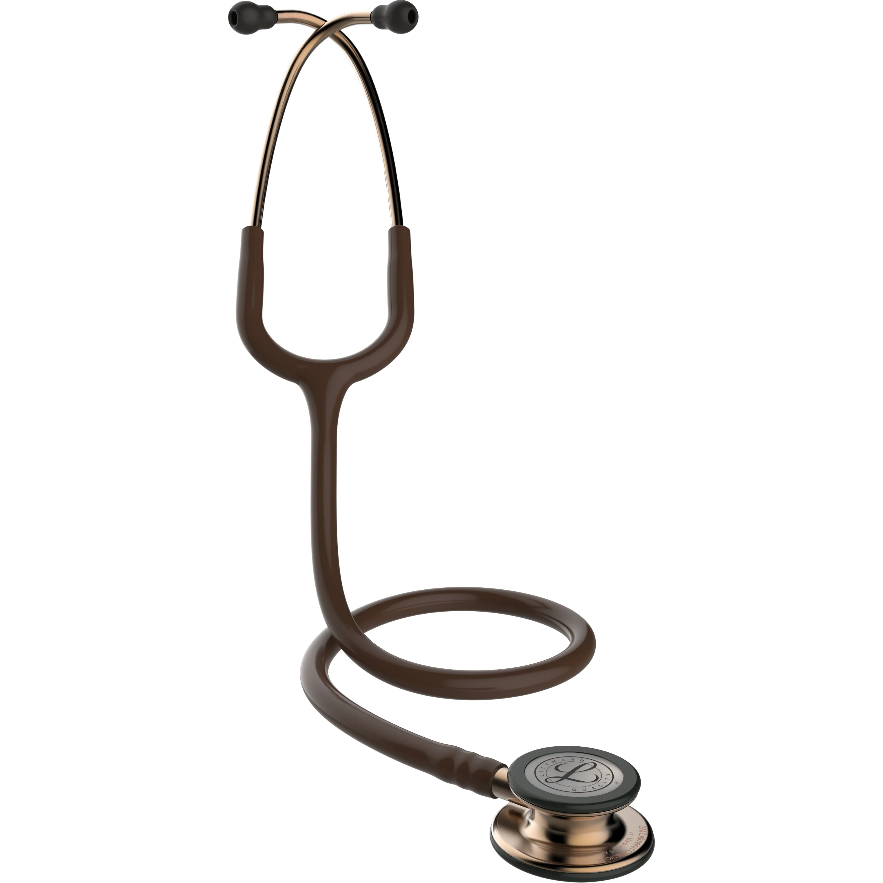 Littmann Classic III Monitoring Stethoscope: Chocolate & Copper 5809 - Image 3