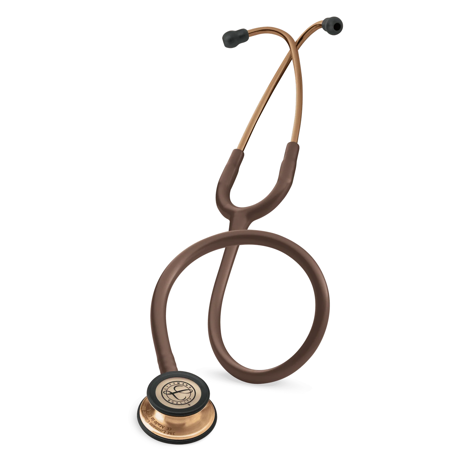 Littmann Classic III Monitoring Stethoscope: Chocolate & Copper 5809 - Image 4