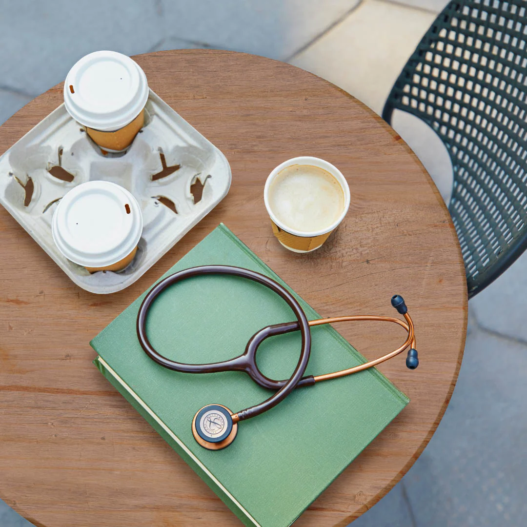 Littmann Classic III Monitoring Stethoscope: Chocolate & Copper 5809 - Image 8