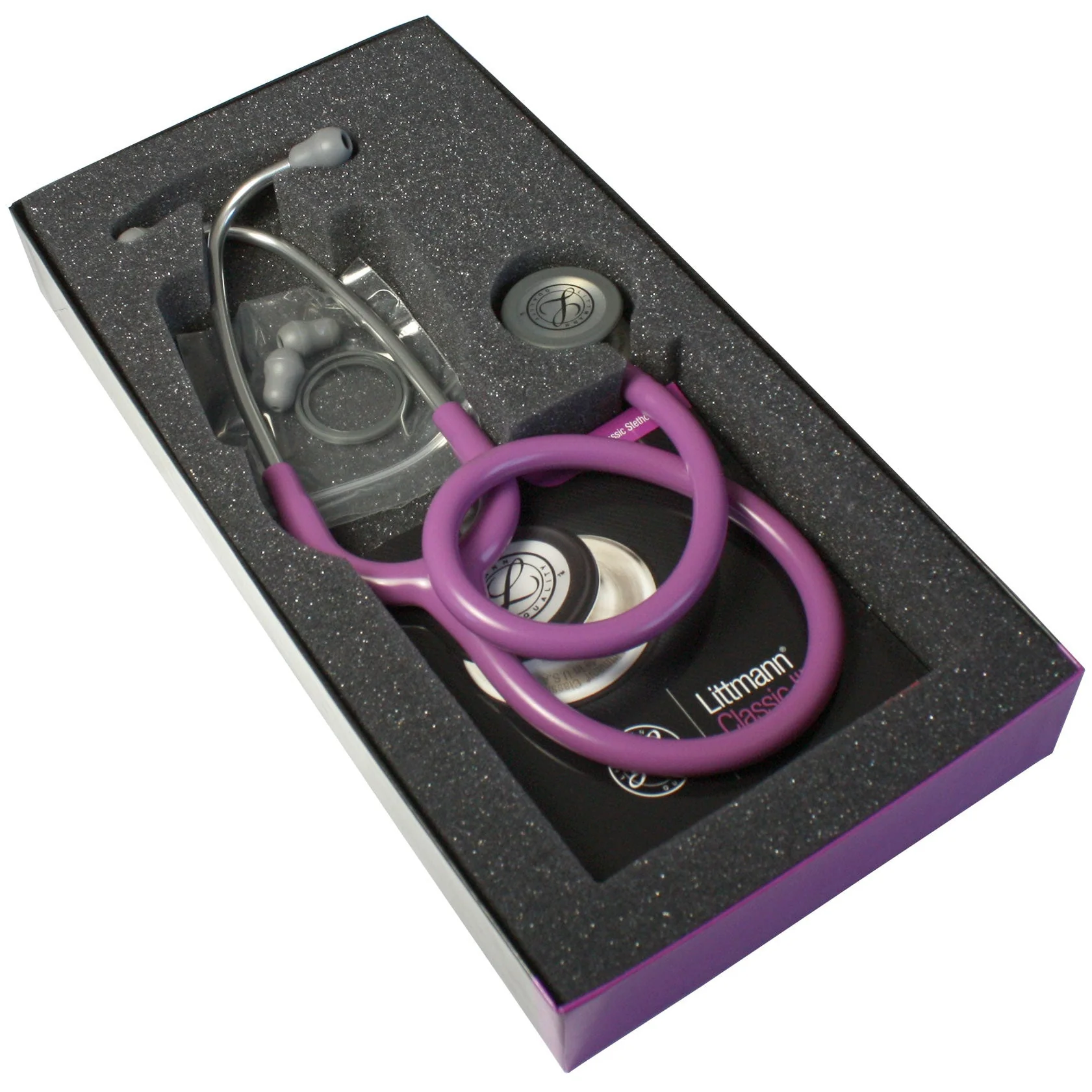 Littmann Classic III Monitoring Stethoscope: Lavender 5832 - Image 10