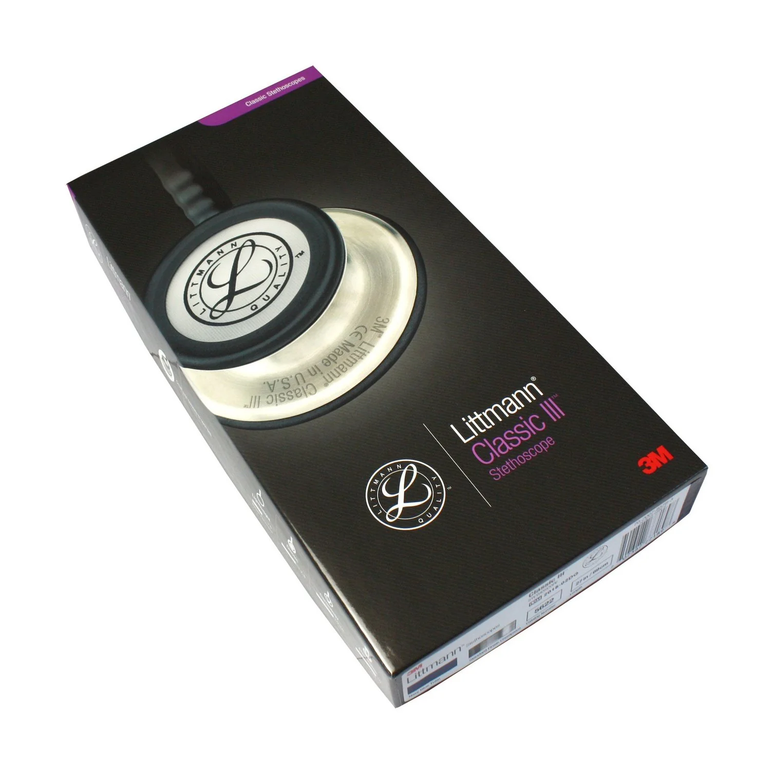 Littmann Classic III Monitoring Stethoscope: Navy Blue 5622 - Image 11