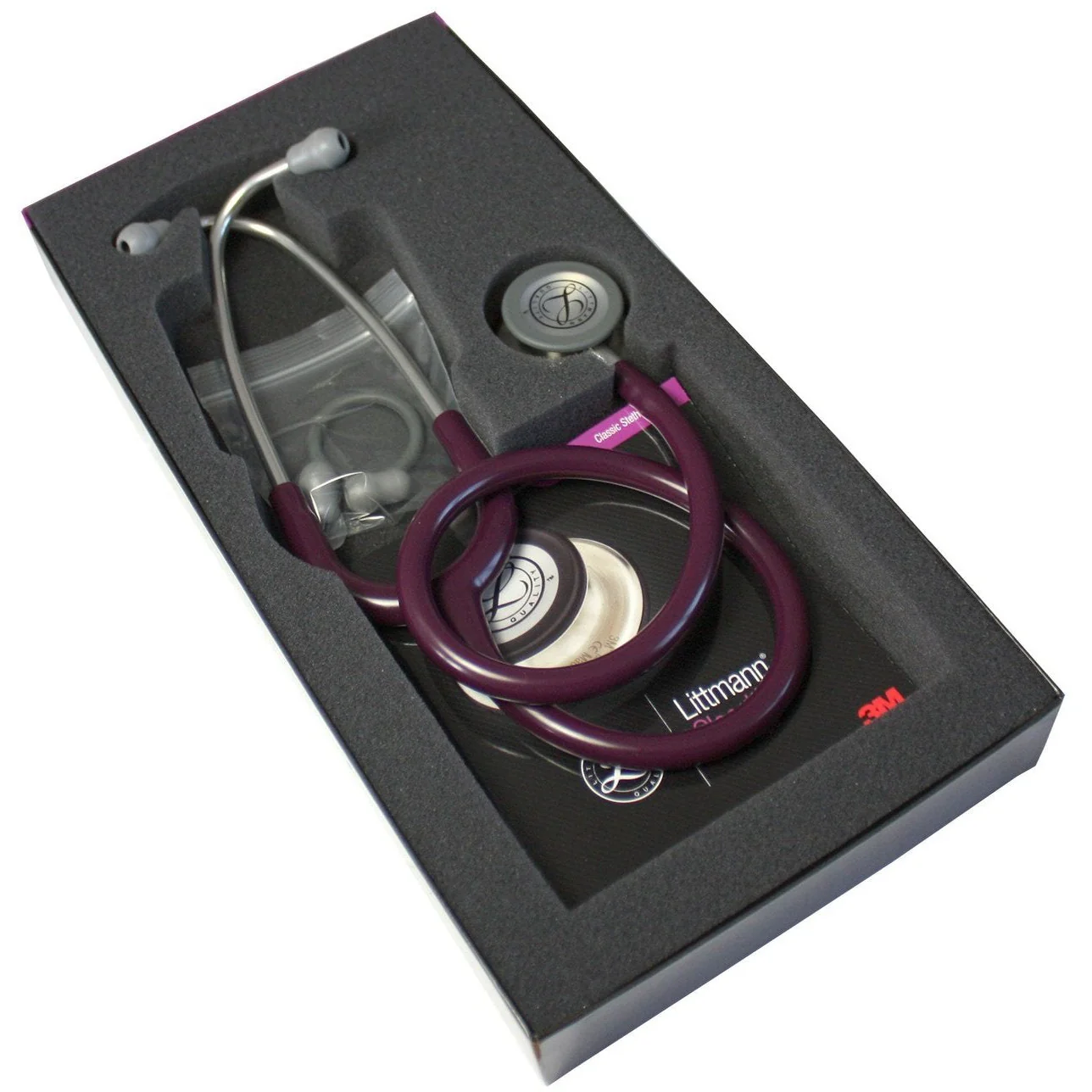 Littmann Classic III Monitoring Stethoscope: Plum 5831 - Image 12