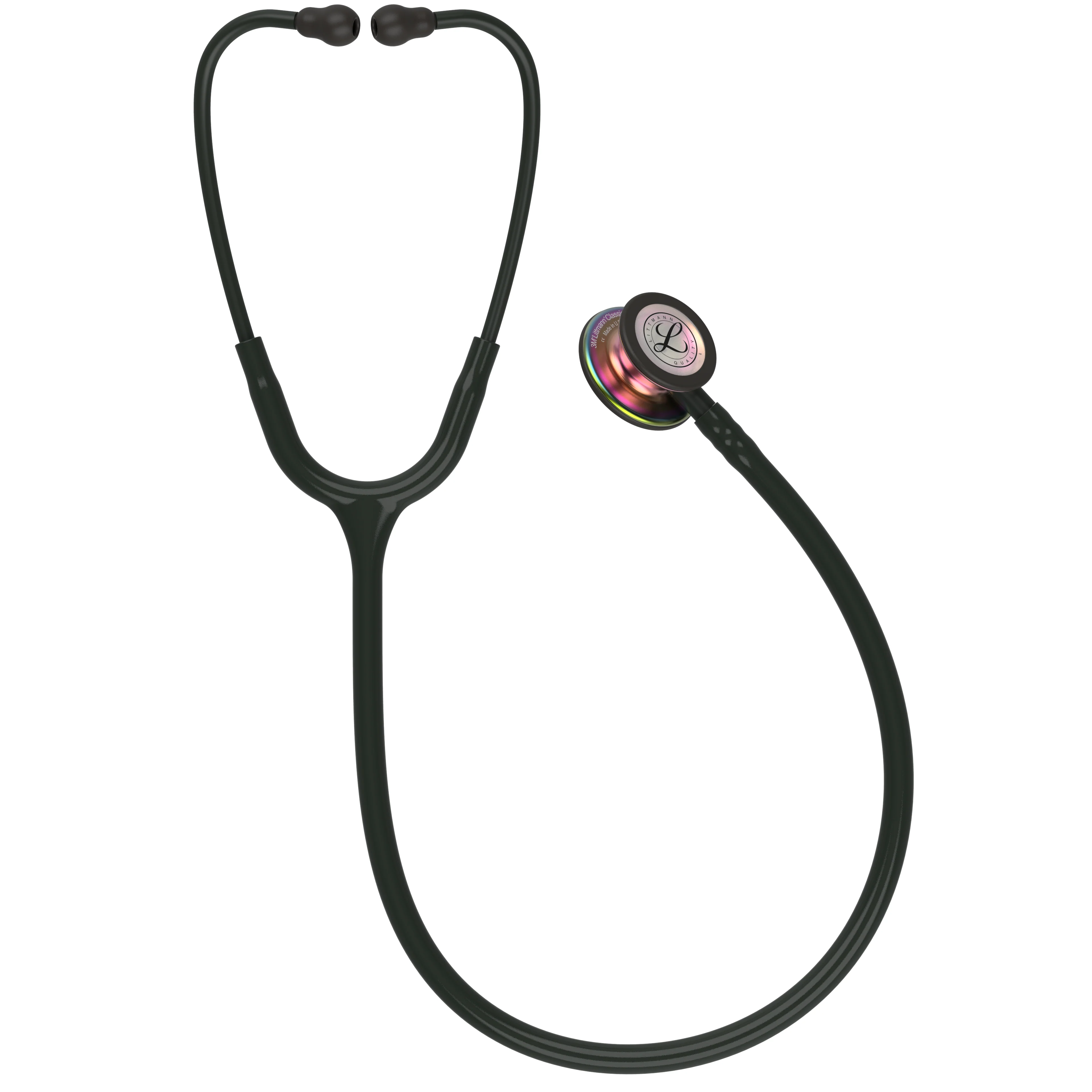 Littmann Classic III Monitoring Stethoscope: Rainbow and Black 5870 - Image 3
