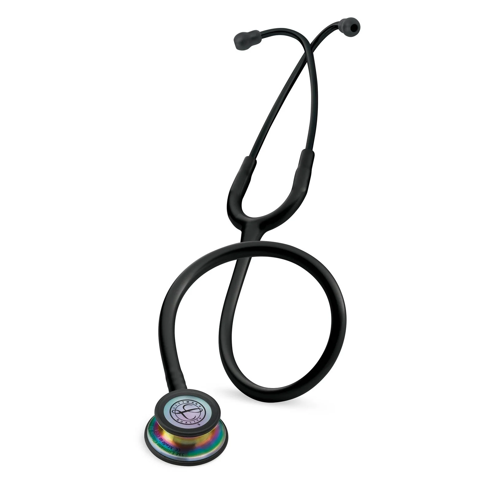 Littmann Classic III Monitoring Stethoscope: Rainbow and Black 5870 - Image 5