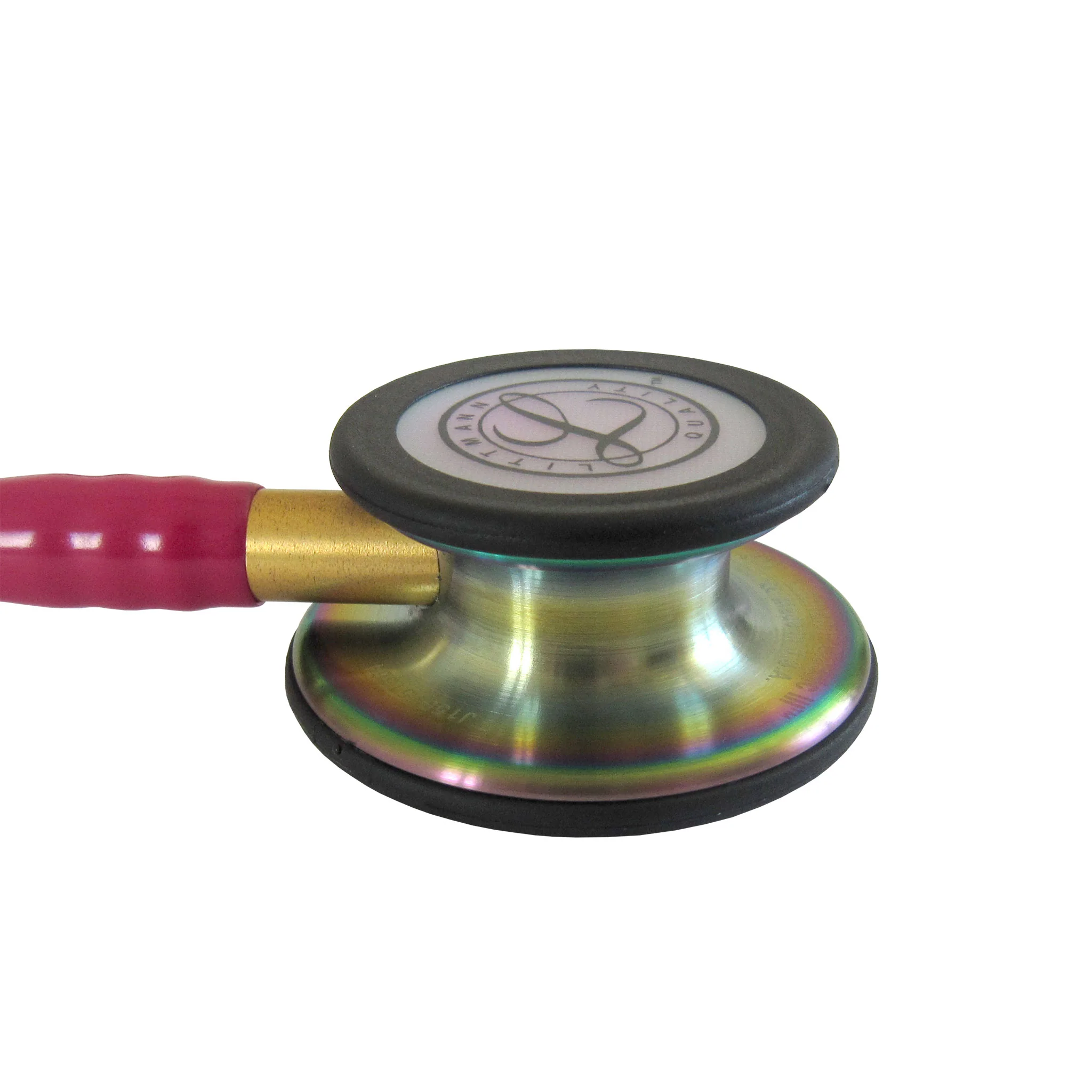 Littmann Classic III Monitoring Stethoscope: Raspberry Rainbow 5806 - Image 10
