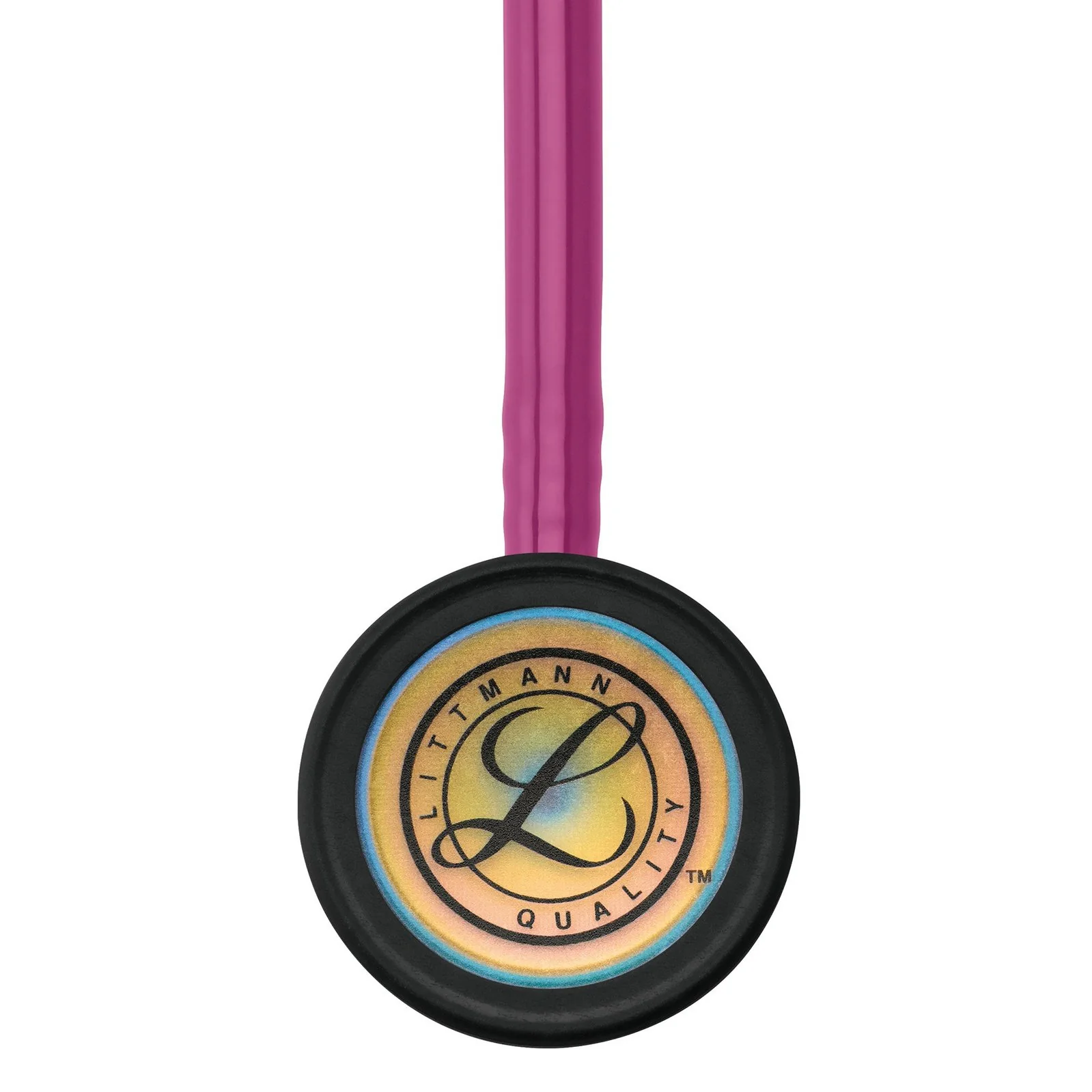 Littmann Classic III Monitoring Stethoscope: Raspberry Rainbow 5806 - Image 7