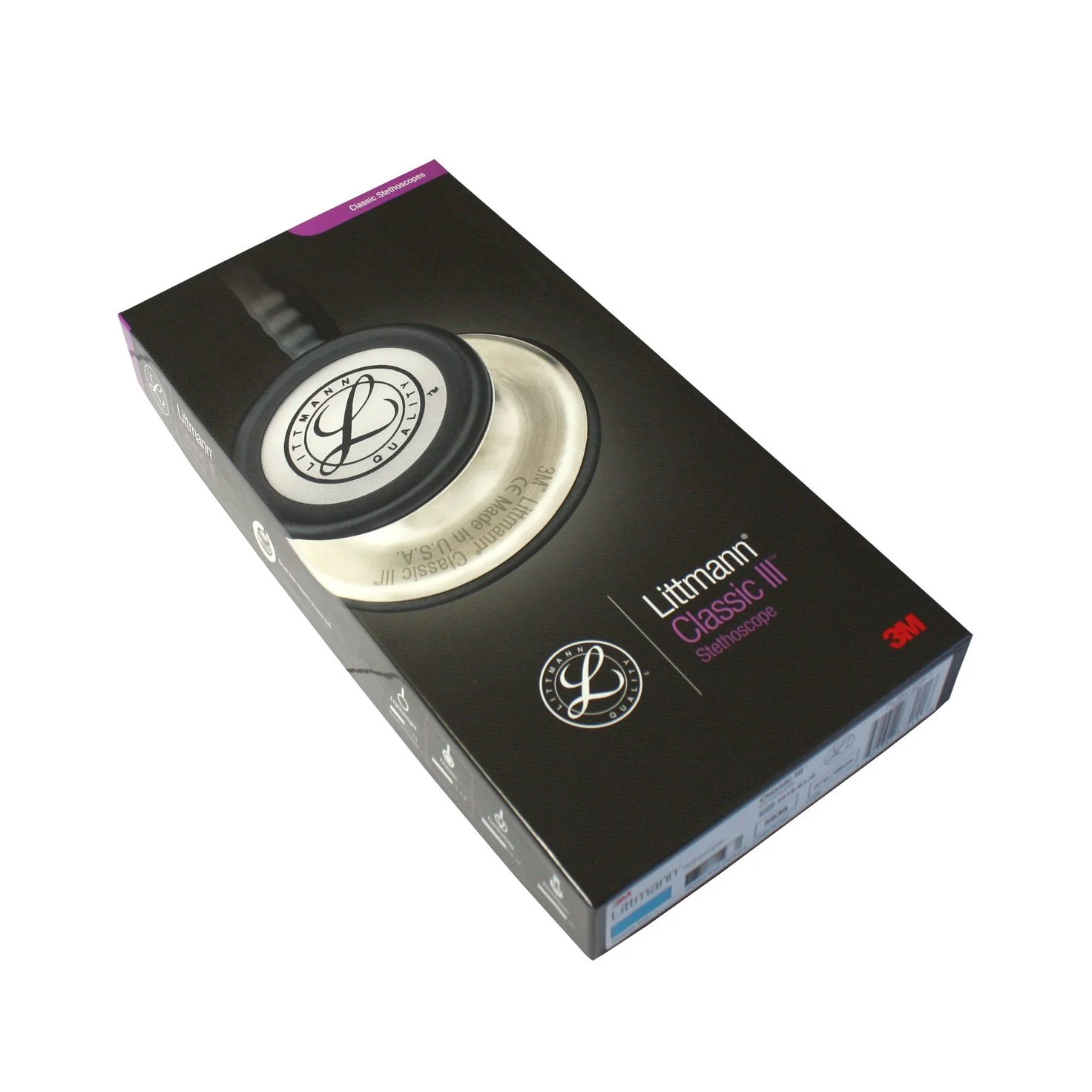 Littmann Classic III Monitoring Stethoscope: Turquoise 5835 - Image 14