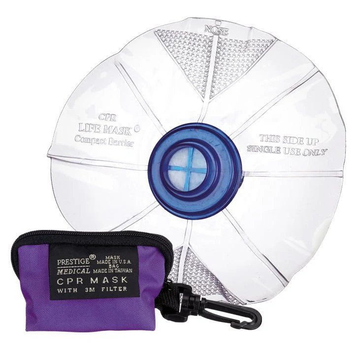 Single-Use Resuscitation Mask in Keychain Bag - Image 3